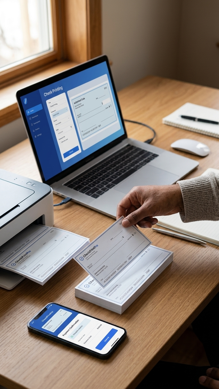 Compatible check paper